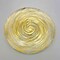 Handmade Gilded Glass Plate Distressed Metal and Glass Design